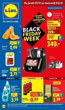 Prospectus promotionnel Lidl valable à partir du 26/11/2025