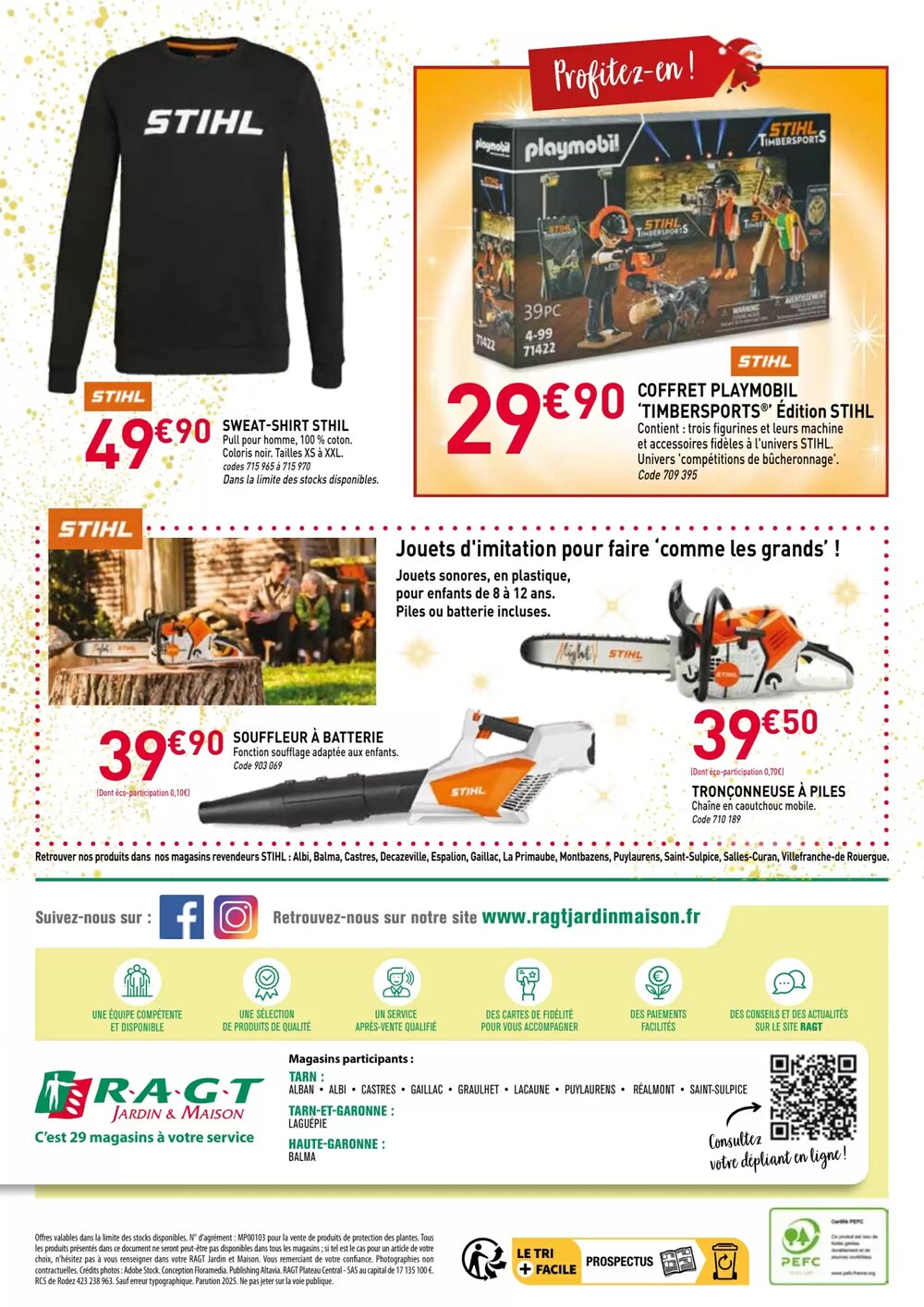 Prospectus promotionnel RAGT Jardin valable à partir du 26/11/2025 - Page 8.