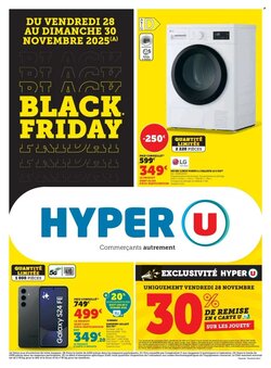 Prospectus promotionnel Hyper U valable à partir du 28/11/2025