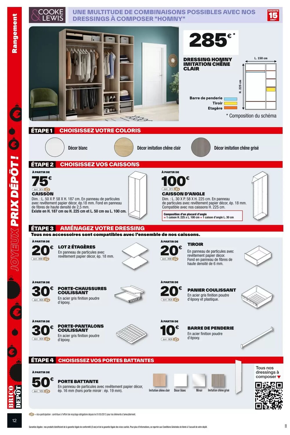 Prospectus promotionnel Brico Dépôt valable à partir du 28/11/2025 - Page 12.