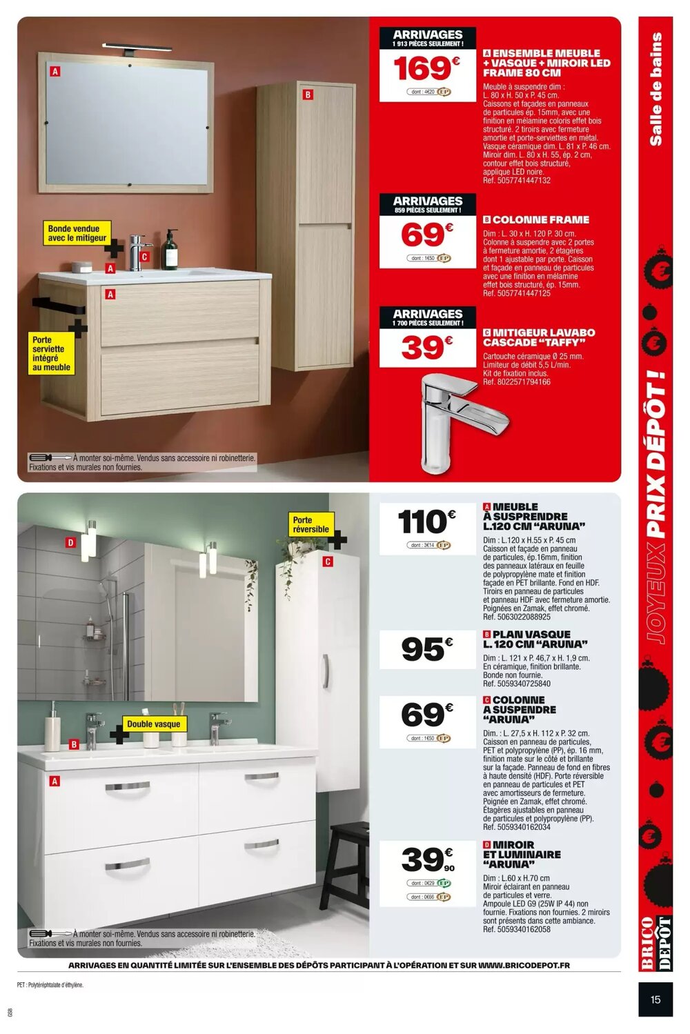 Prospectus promotionnel Brico Dépôt valable à partir du 28/11/2025 - Page 15.