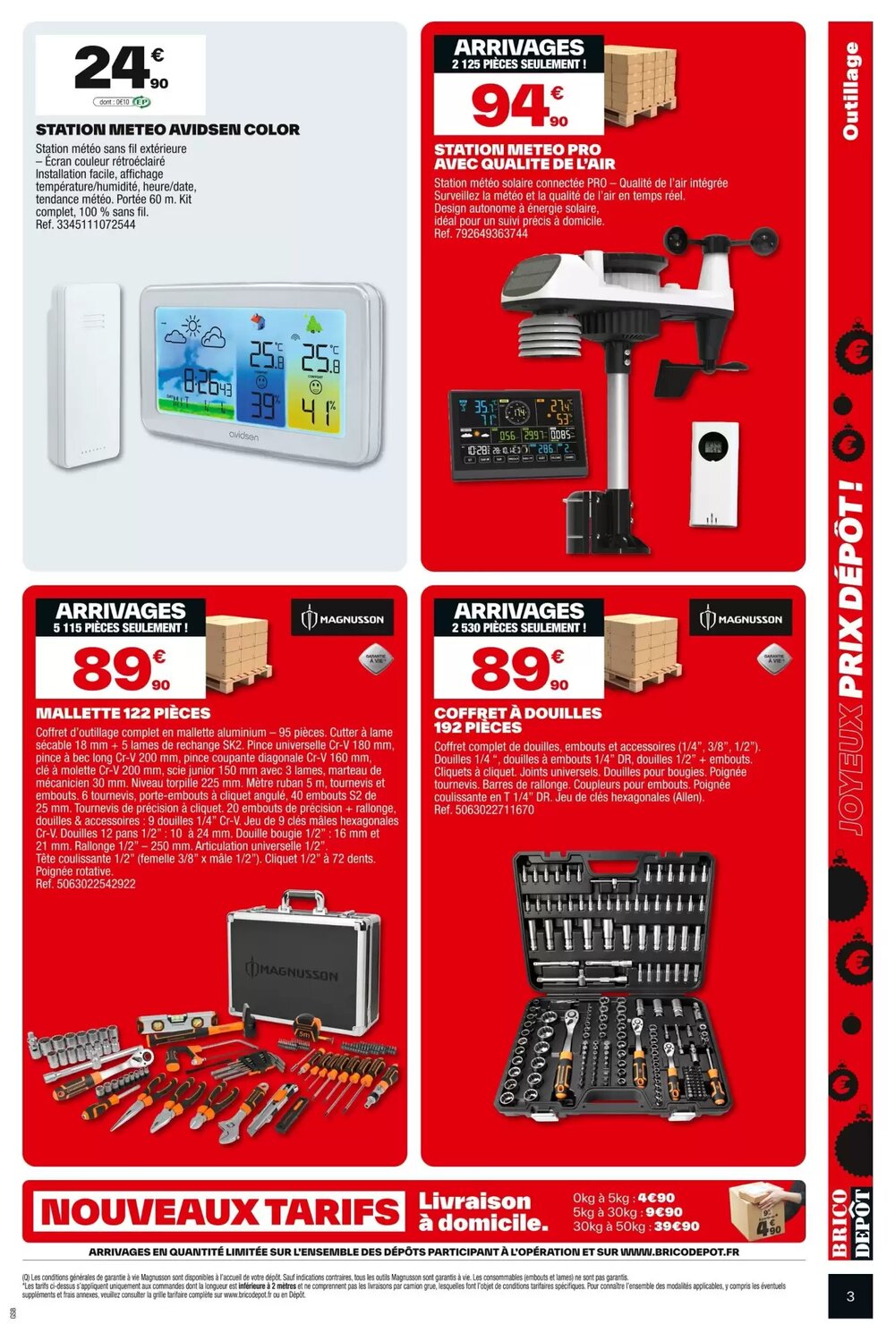 Prospectus promotionnel Brico Dépôt valable à partir du 28/11/2025 - Page 3.