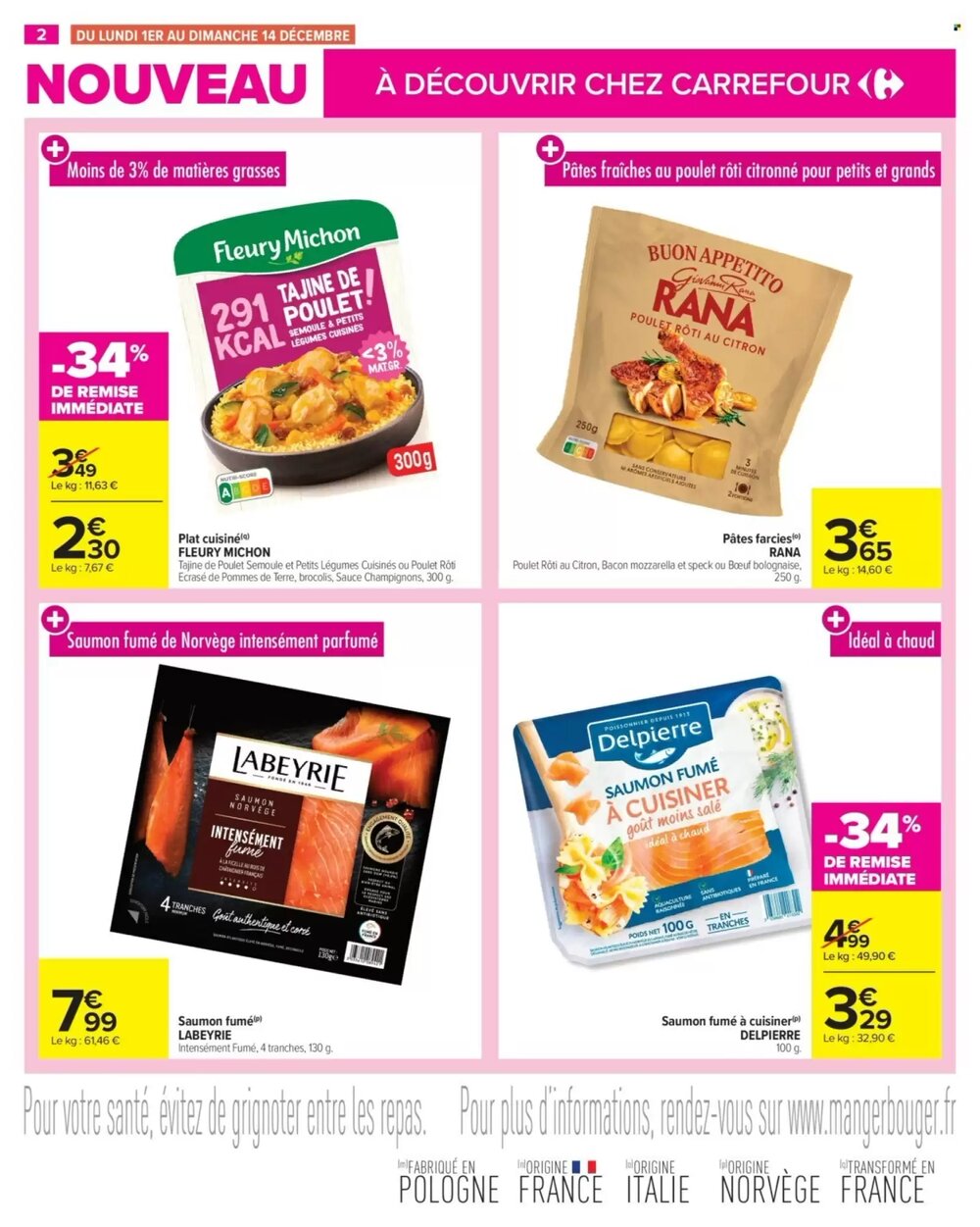 Prospectus promotionnel Carrefour valable à partir du 01/12/2025 - Page 2.