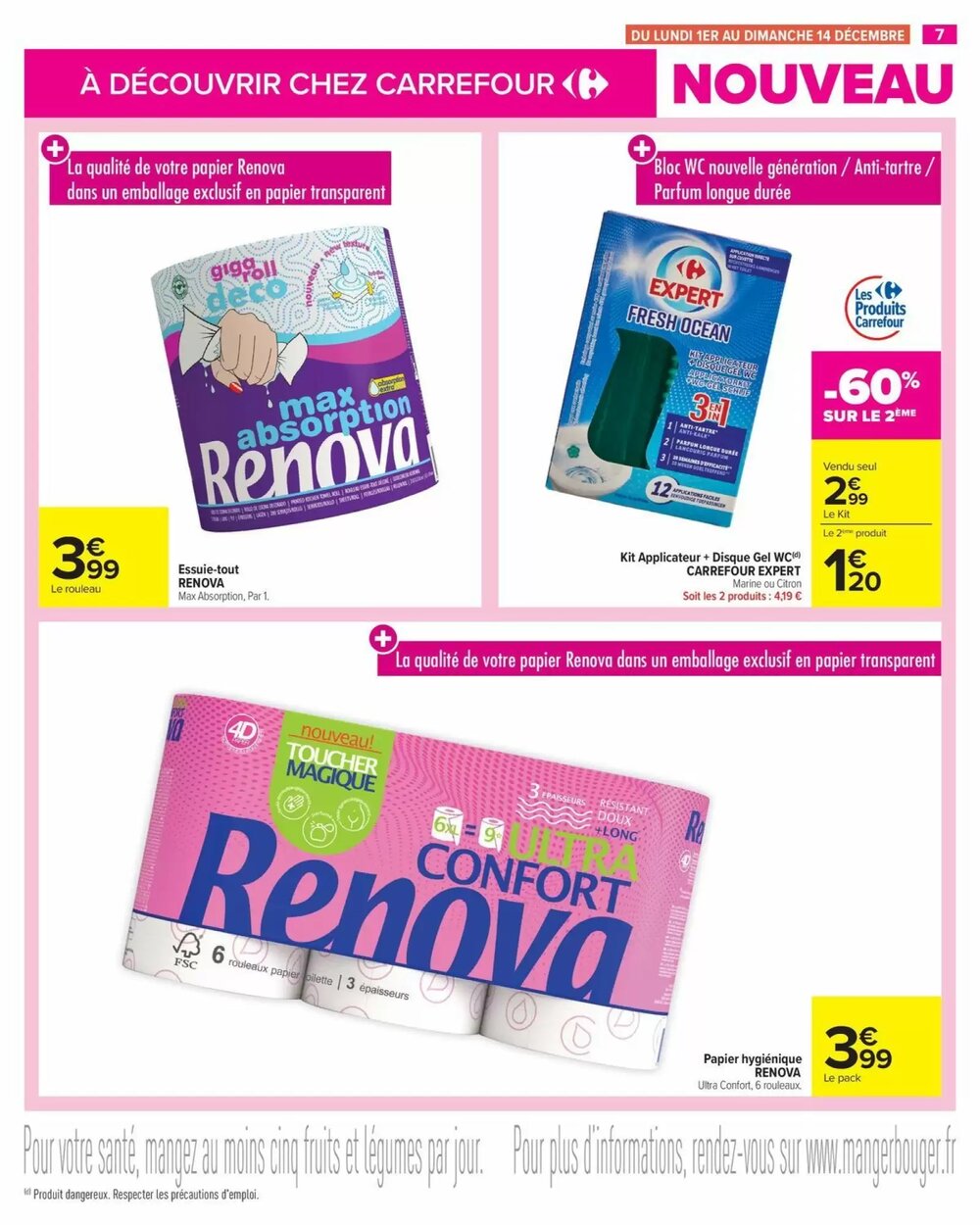 Prospectus promotionnel Carrefour valable à partir du 01/12/2025 - Page 7.