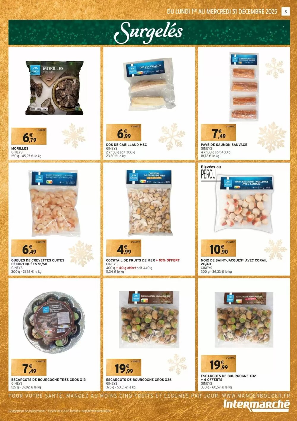 Prospectus promotionnel Intermarché valable à partir du 01/12/2025 - Page 3.
