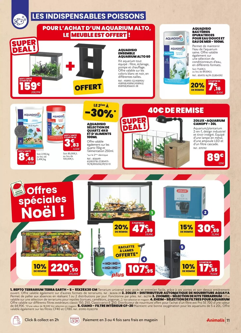 Prospectus promotionnel Animalis valable à partir du 01/12/2025 - Page 11.