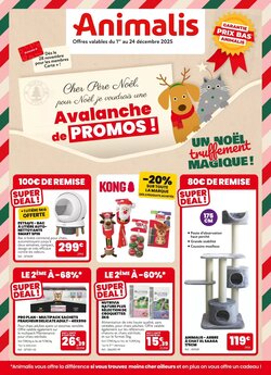 Prospectus promotionnel Animalis valable à partir du 01/12/2025