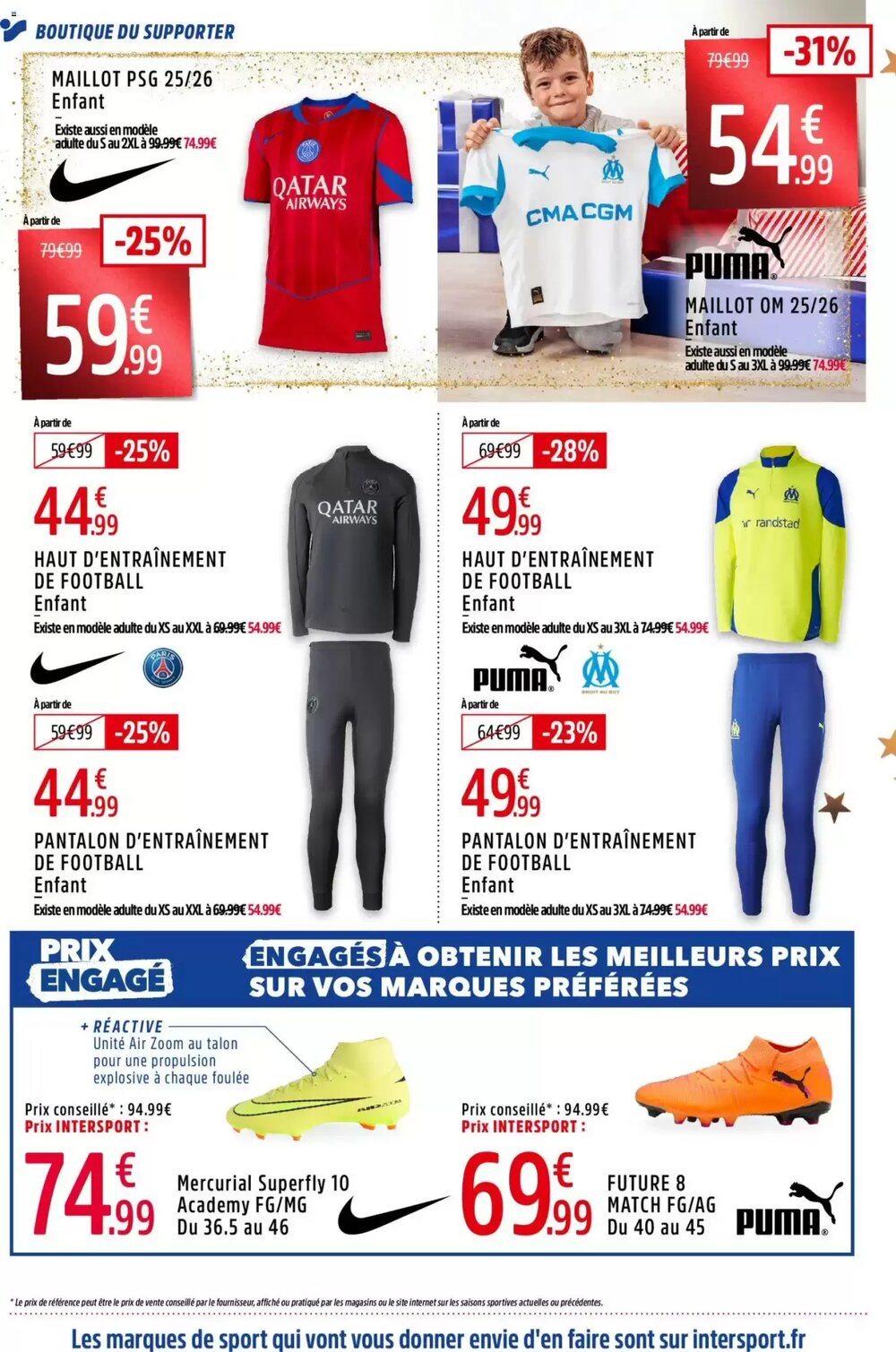 Prospectus promotionnel Intersport valable à partir du 01/12/2025 - Page 10.