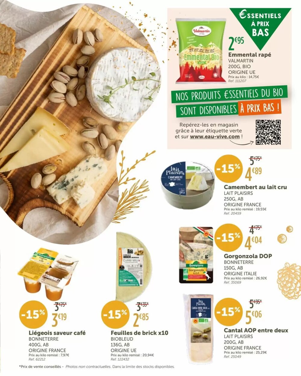 Prospectus promotionnel L'Eau Vive valable à partir du 01/12/2025 - Page 9.