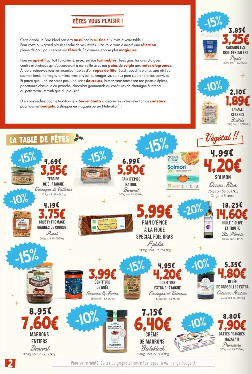 Prospectus promotionnel Naturalia valable à partir du 01/12/2025 - Page 2.