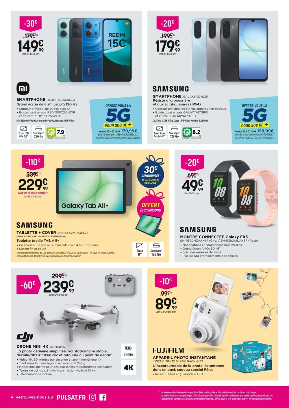 Prospectus promotionnel Pulsat valable à partir du 01/12/2025 - Page 4.
