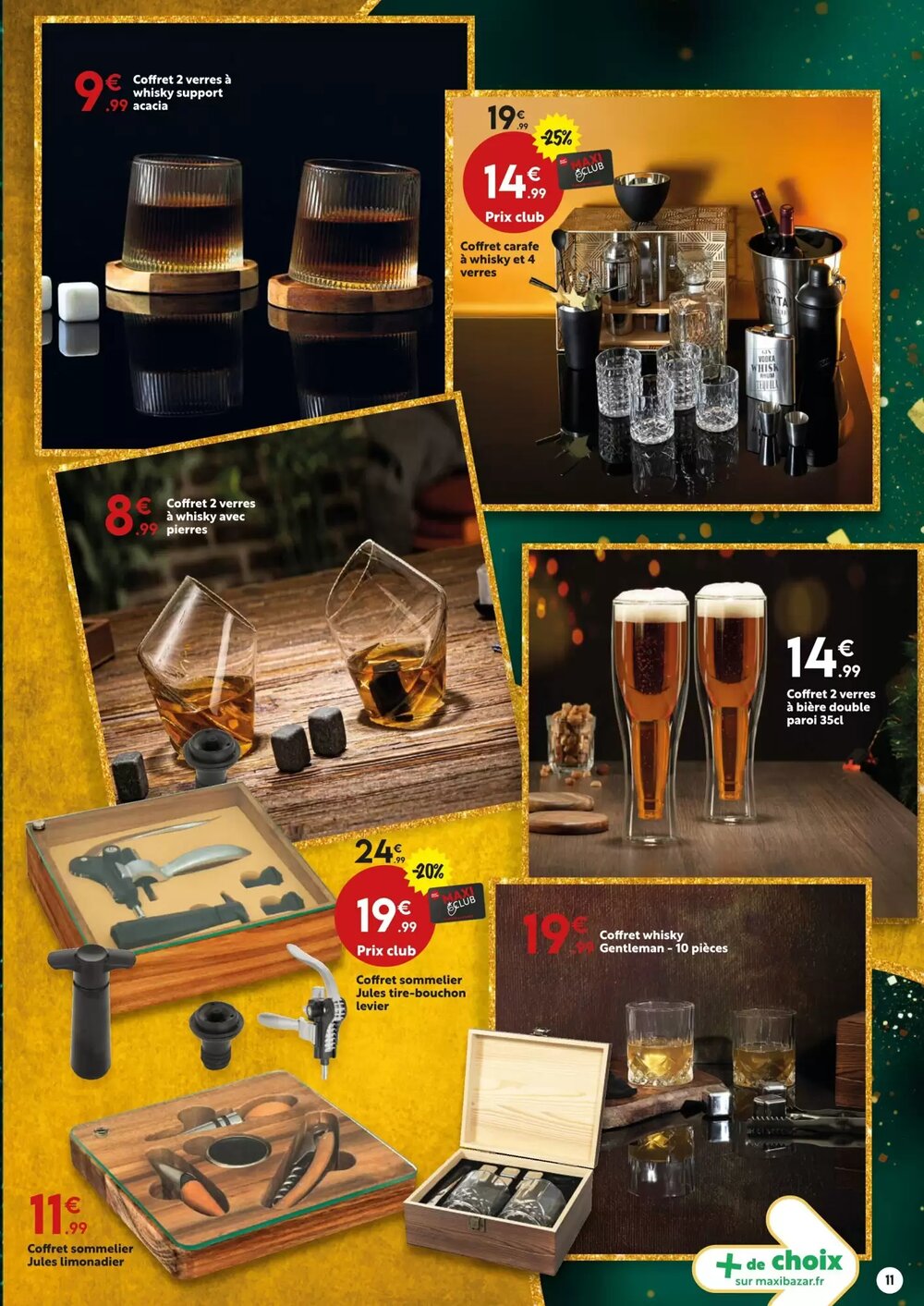 Prospectus promotionnel Maxi Bazar valable à partir du 01/12/2025 - Page 11.