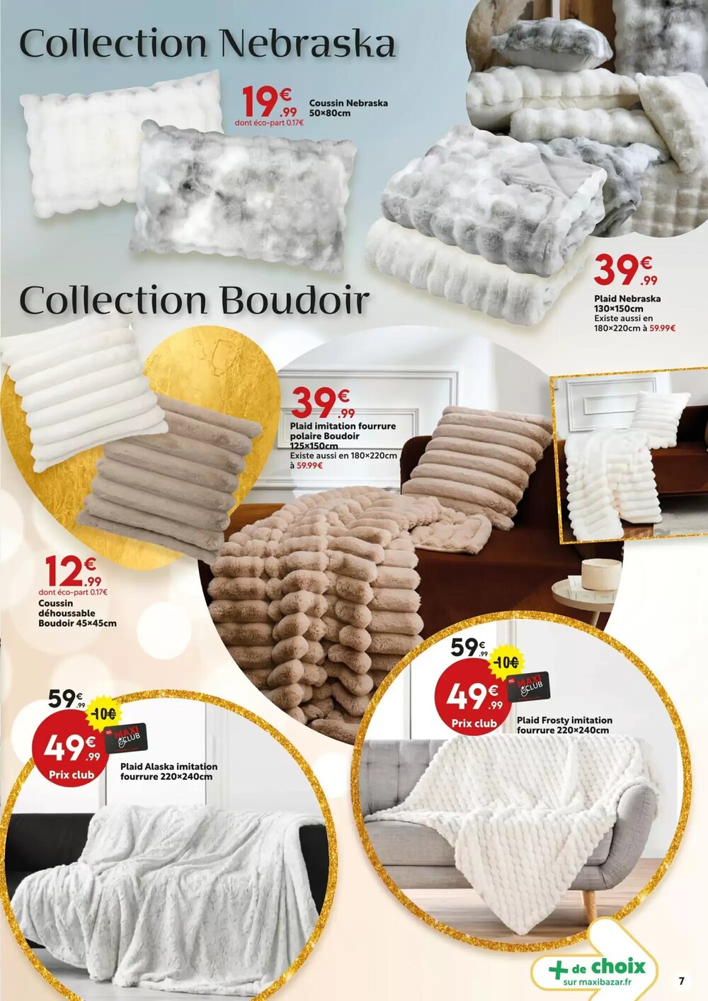 Prospectus promotionnel Maxi Bazar valable à partir du 01/12/2025 - Page 7.