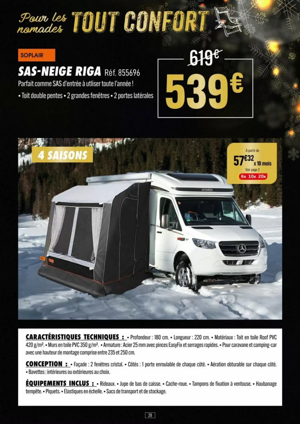 Prospectus promotionnel Narbonne accessoires valable à partir du 01/12/2025 - Page 28.