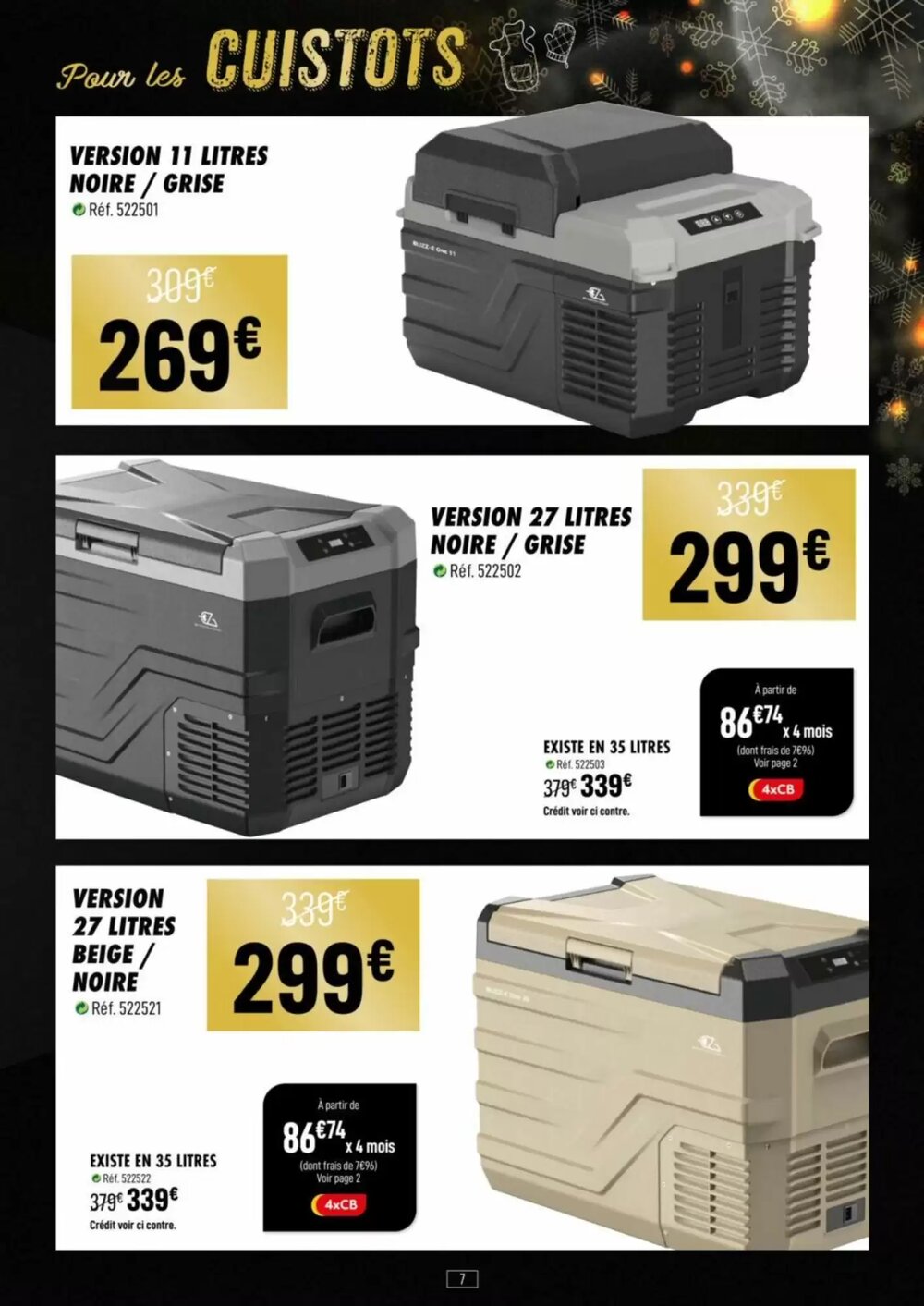 Prospectus promotionnel Narbonne accessoires valable à partir du 01/12/2025 - Page 7.