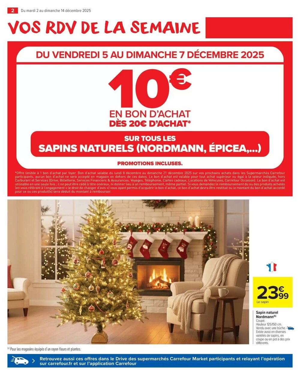 Prospectus promotionnel Carrefour Market valable à partir du 02/12/2025 - Page 4.