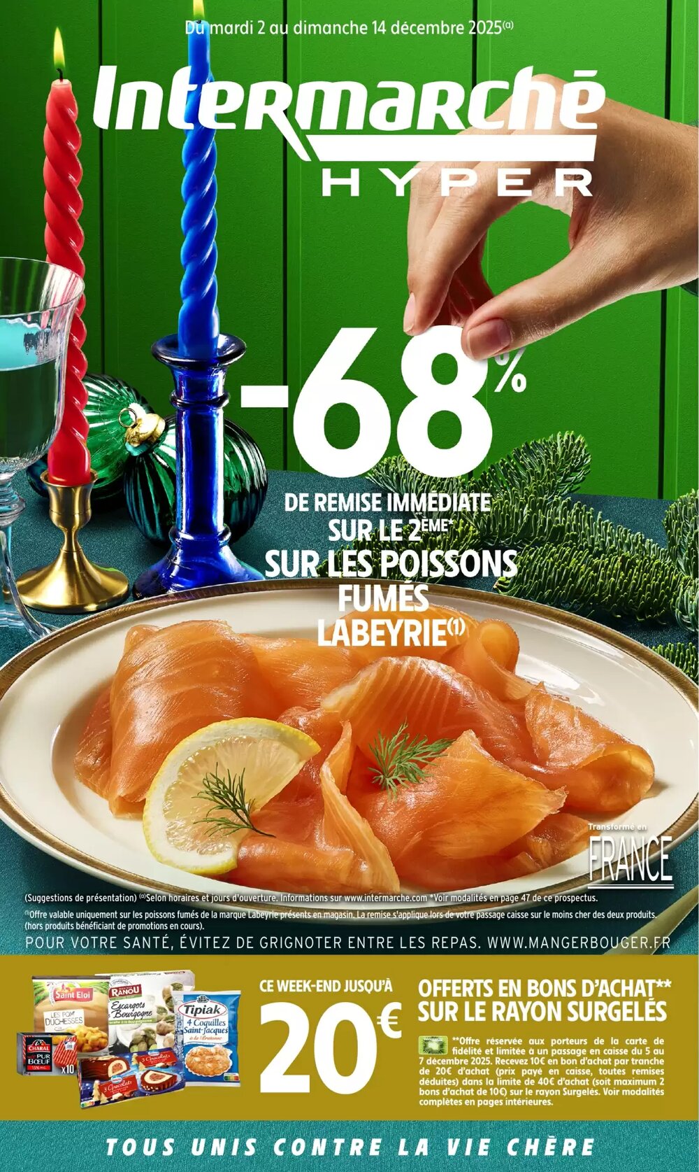 Prospectus promotionnel Intermarché Hyper valable à partir du 02/12/2025 - Page 1.