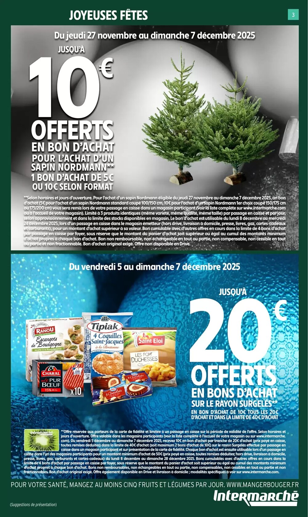 Prospectus promotionnel Intermarché valable à partir du 02/12/2025 - Page 3.