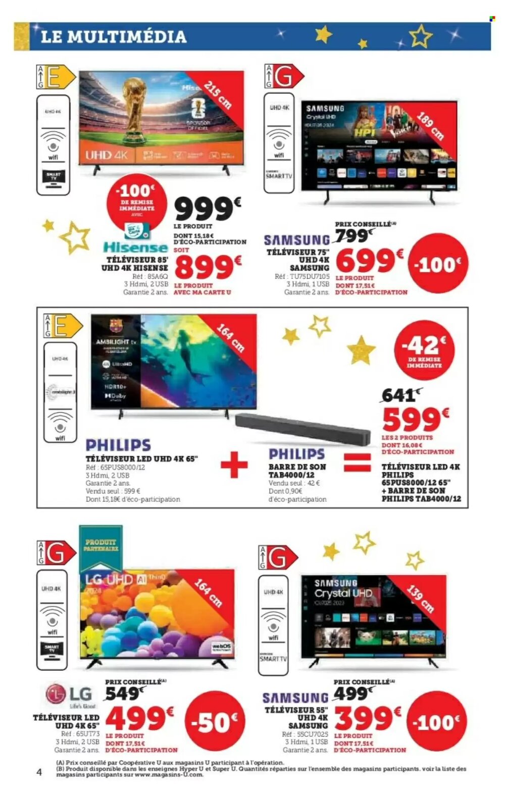 Prospectus promotionnel Super U valable à partir du 02/12/2025 - Page 4.