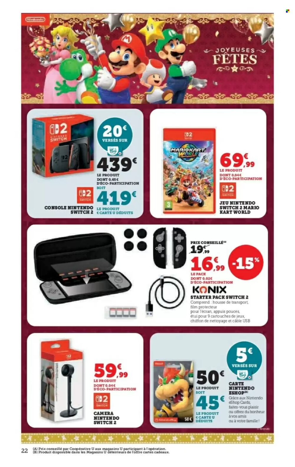 Prospectus promotionnel Hyper U valable à partir du 02/12/2025 - Page 22.