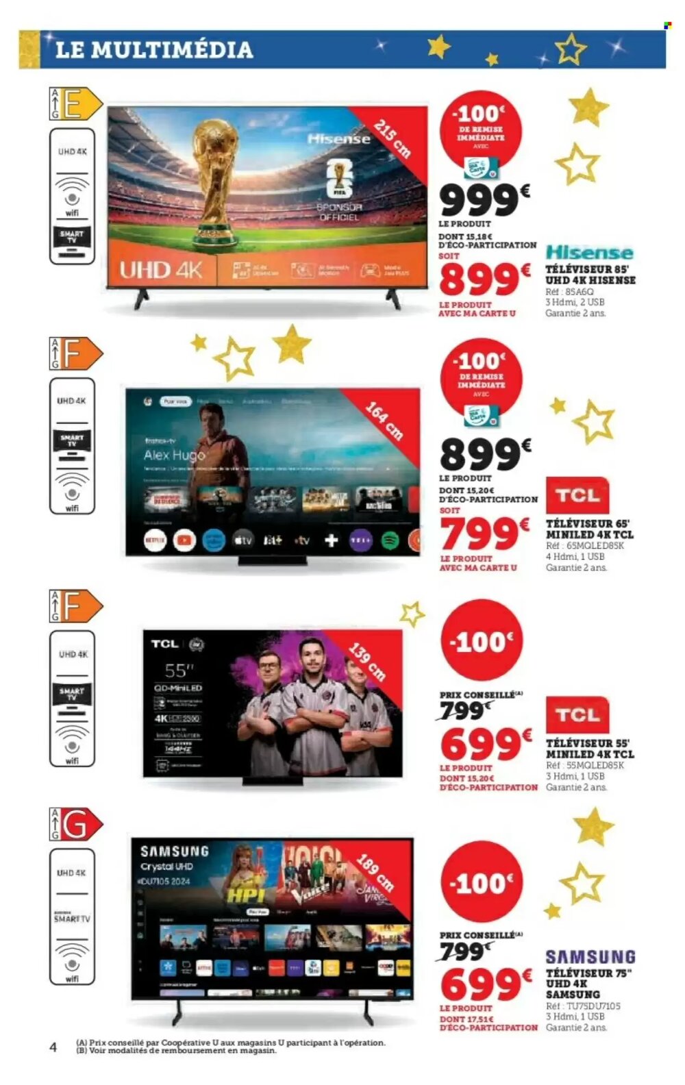 Prospectus promotionnel Hyper U valable à partir du 02/12/2025 - Page 4.