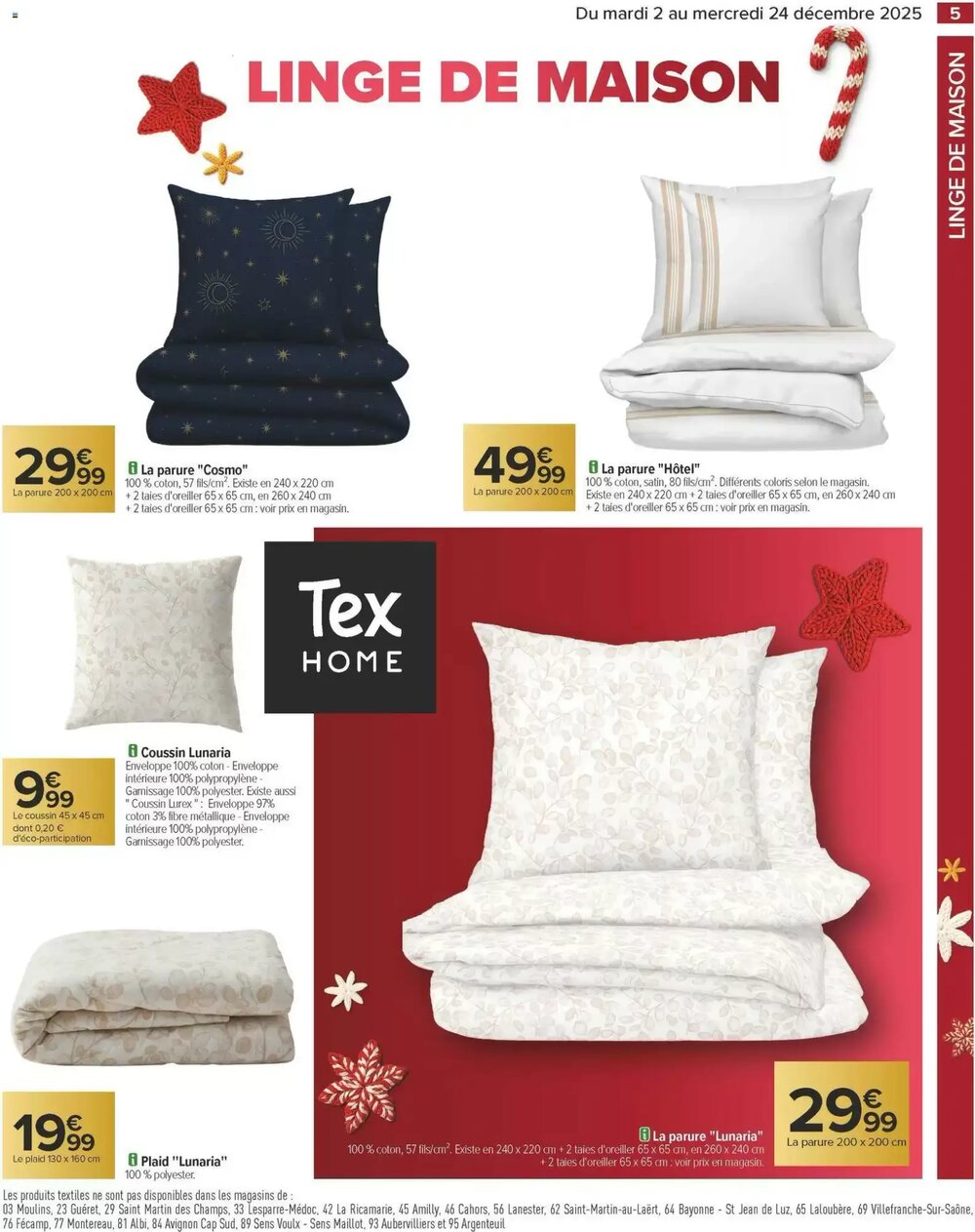 Prospectus promotionnel Carrefour valable à partir du 02/12/2025 - Page 7.