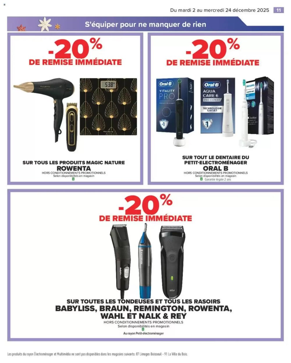 Prospectus promotionnel Carrefour valable à partir du 02/12/2025 - Page 13.