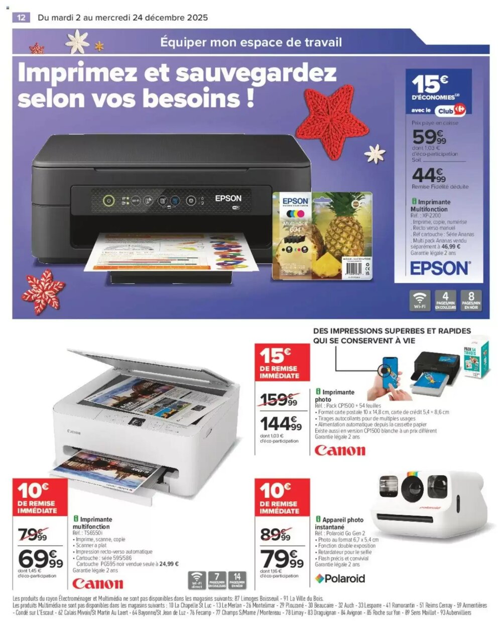 Prospectus promotionnel Carrefour valable à partir du 02/12/2025 - Page 14.