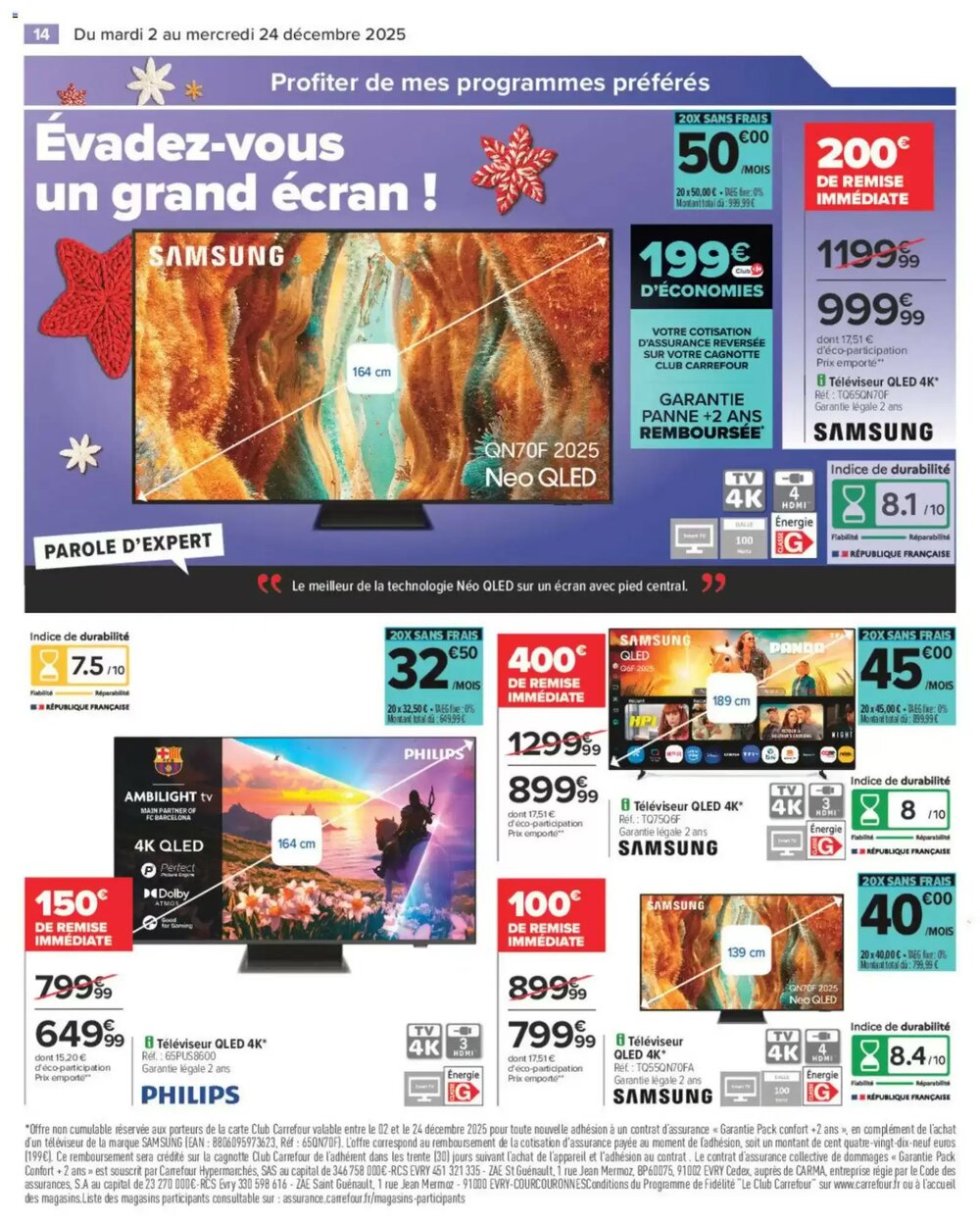 Prospectus promotionnel Carrefour valable à partir du 02/12/2025 - Page 16.