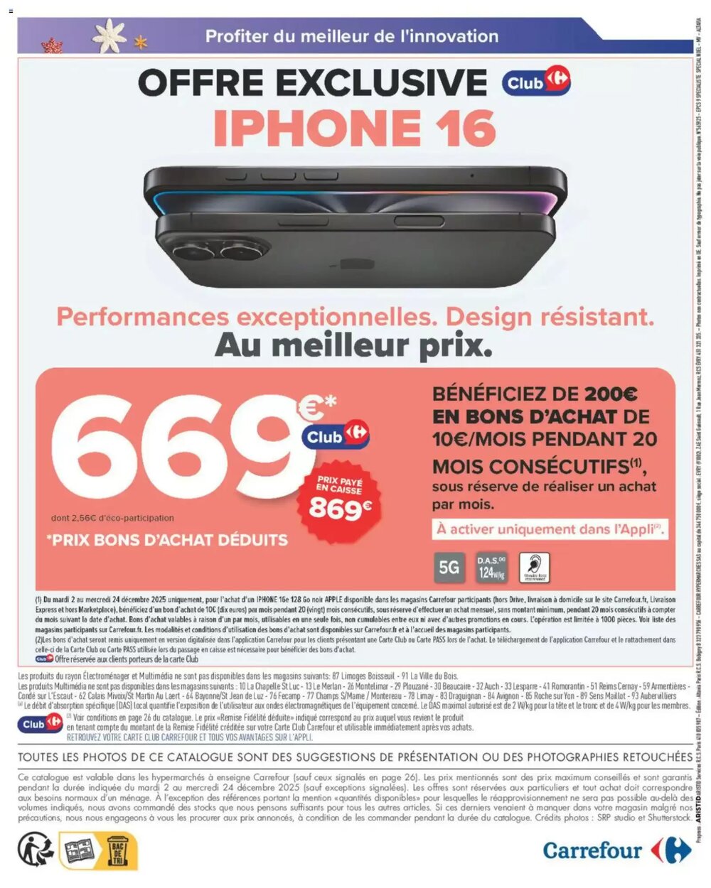 Prospectus promotionnel Carrefour valable à partir du 02/12/2025 - Page 2.