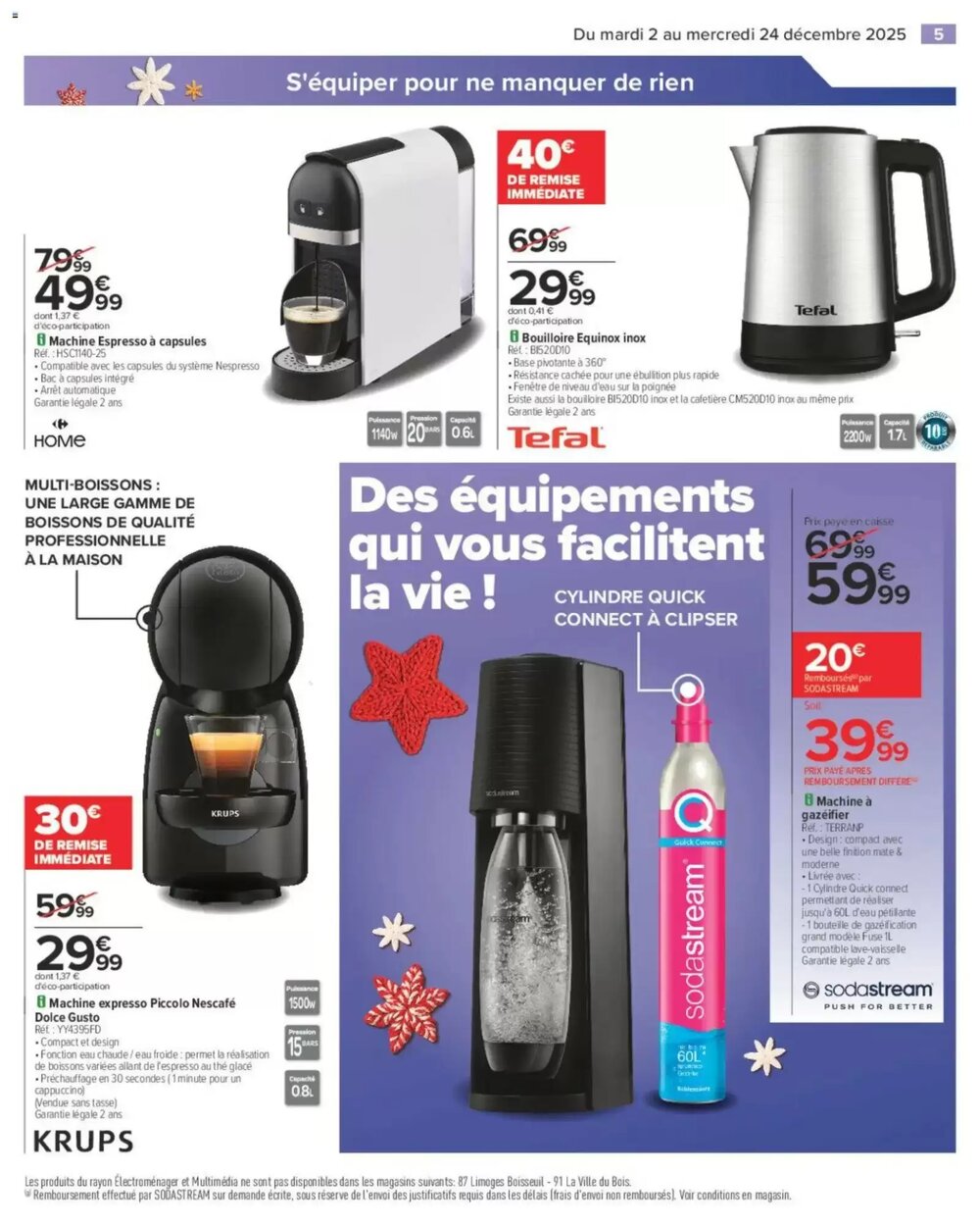 Prospectus promotionnel Carrefour valable à partir du 02/12/2025 - Page 7.