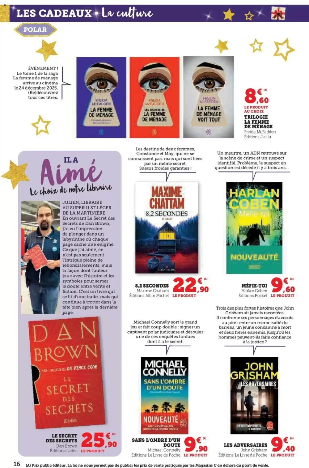 Prospectus promotionnel Hyper U valable à partir du 02/12/2025 - Page 16.