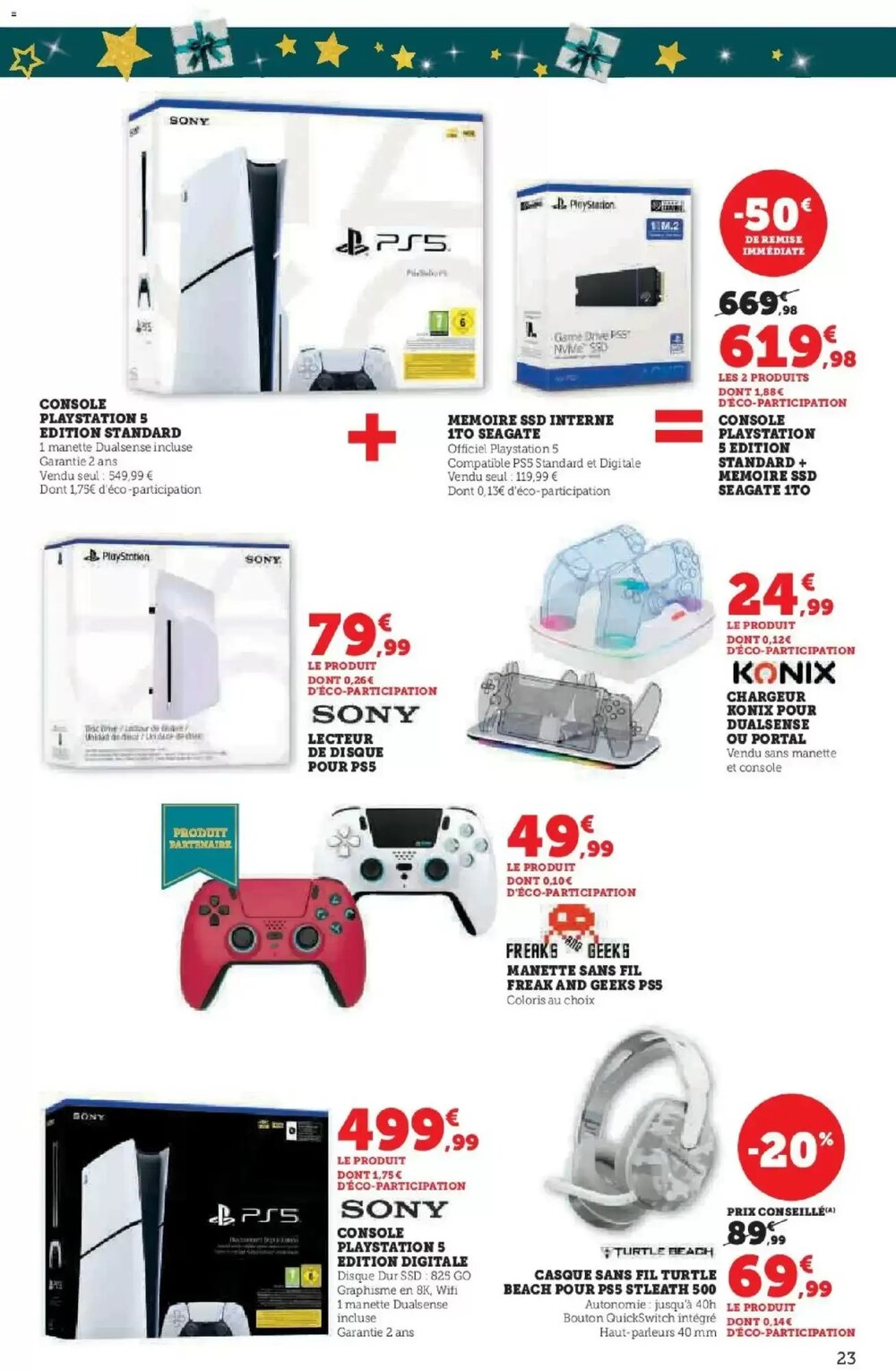 Prospectus promotionnel Hyper U valable à partir du 02/12/2025 - Page 23.