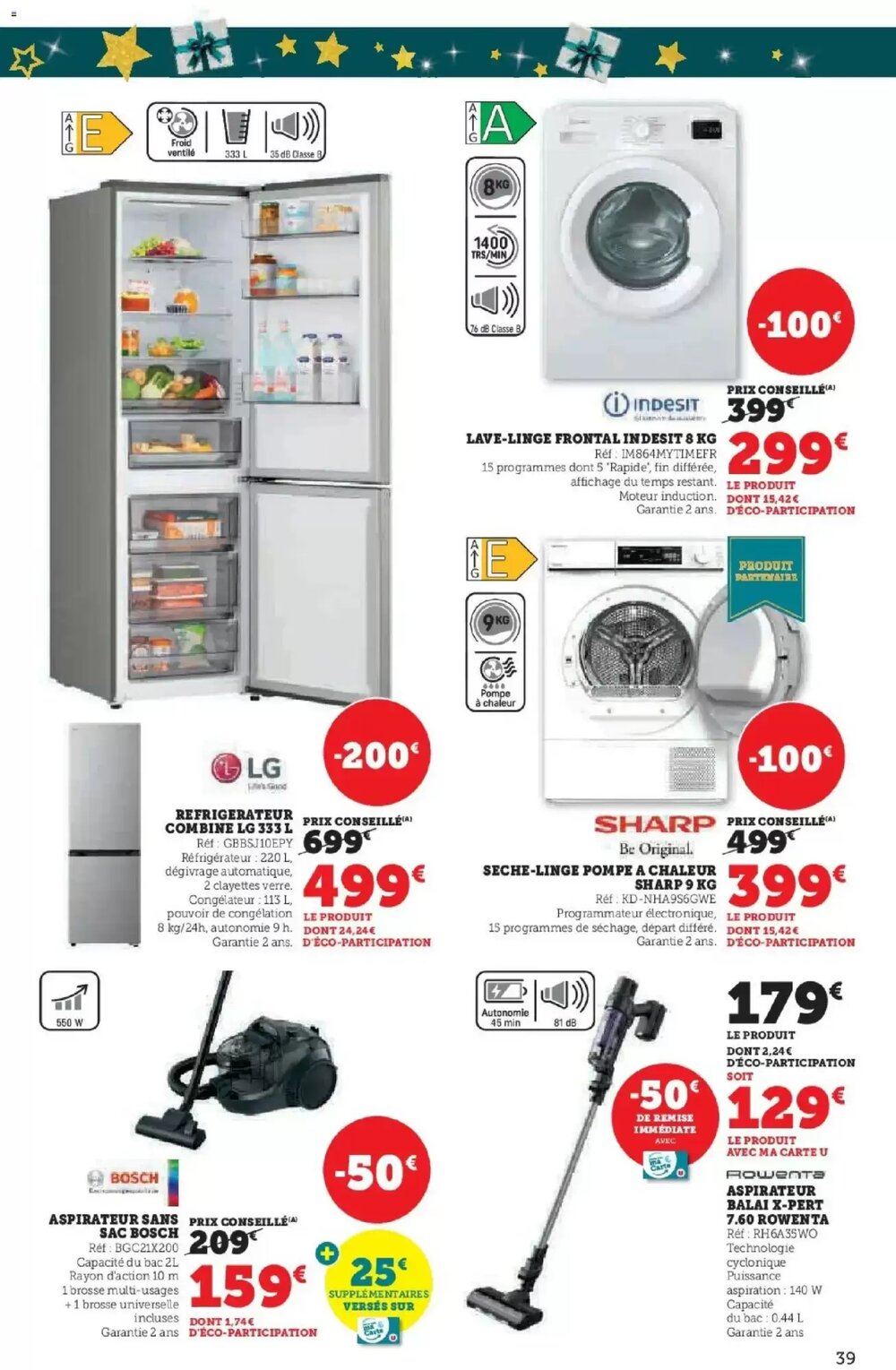 Prospectus promotionnel Hyper U valable à partir du 02/12/2025 - Page 39.