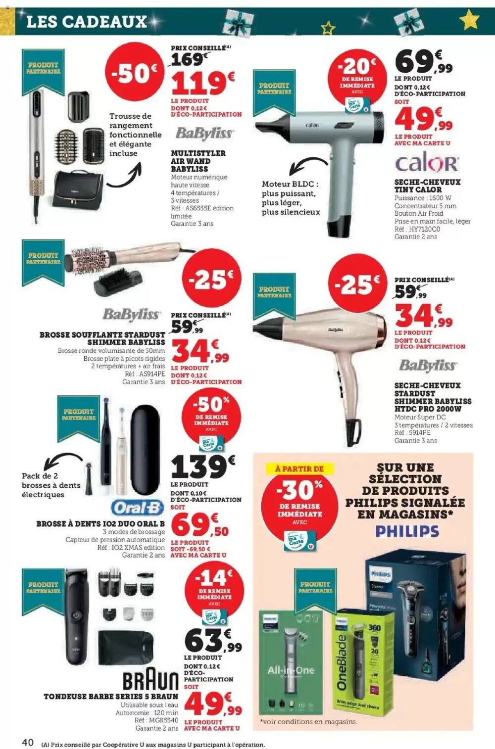 Prospectus promotionnel Hyper U valable à partir du 02/12/2025 - Page 40.