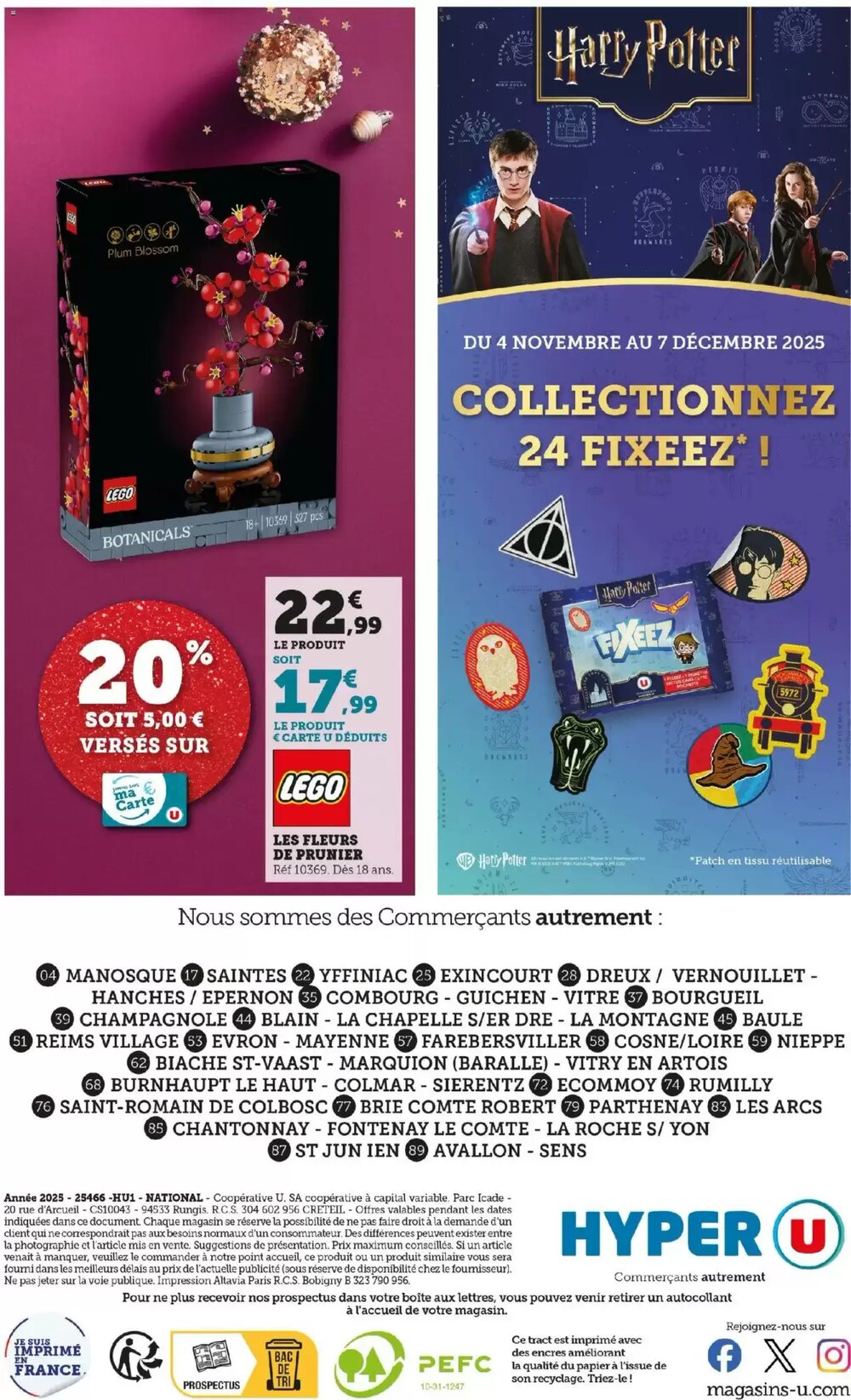 Prospectus promotionnel Hyper U valable à partir du 02/12/2025 - Page 44.