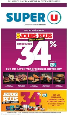Prospectus promotionnel Super U valable à partir du 02/12/2025