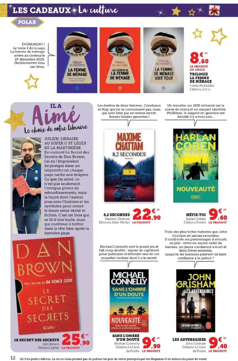 Prospectus promotionnel Super U valable à partir du 02/12/2025 - Page 12.