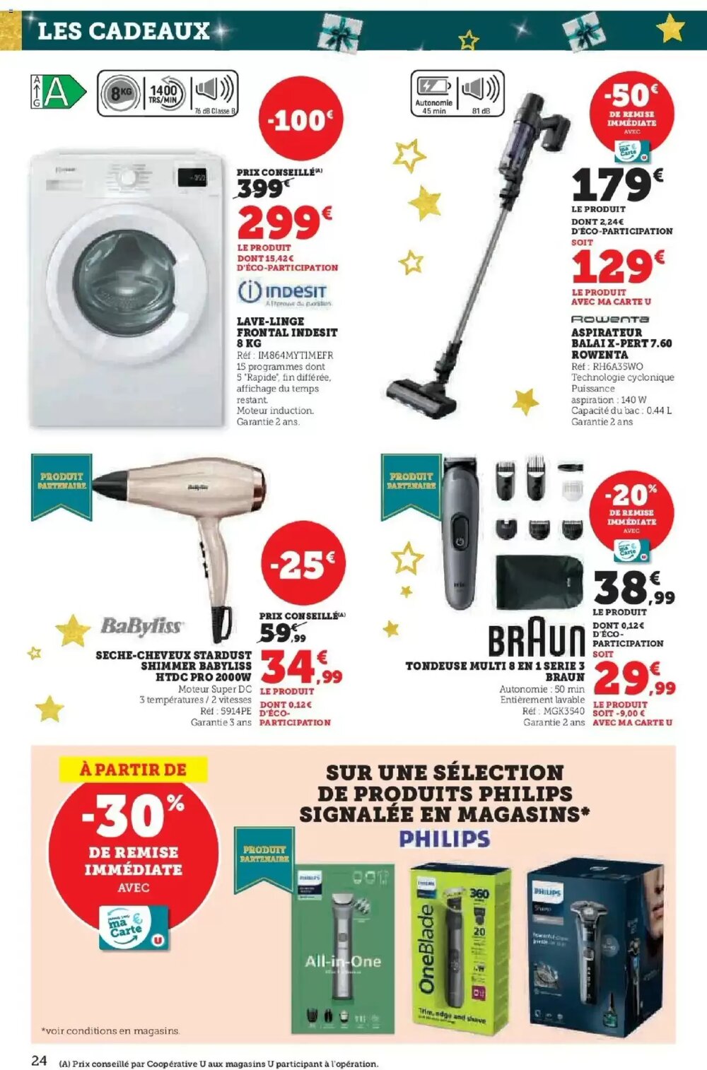 Prospectus promotionnel Super U valable à partir du 02/12/2025 - Page 24.