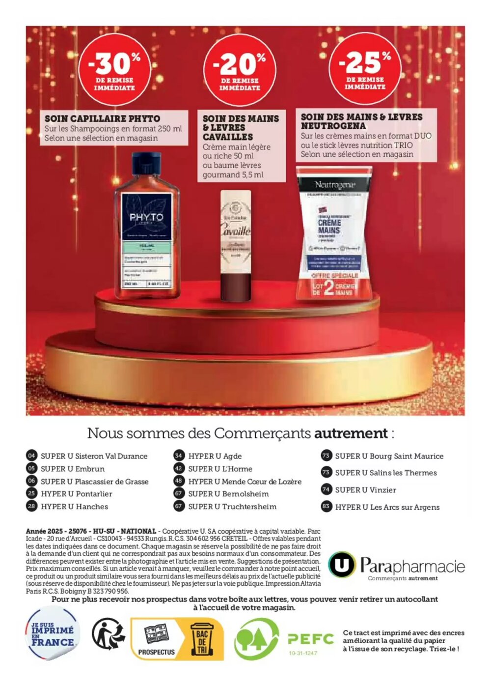 Prospectus promotionnel Super U valable à partir du 02/12/2025 - Page 6.