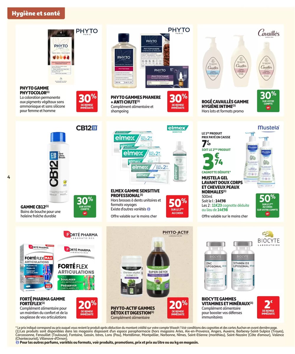 Prospectus promotionnel Auchan valable à partir du 02/12/2025 - Page 4.