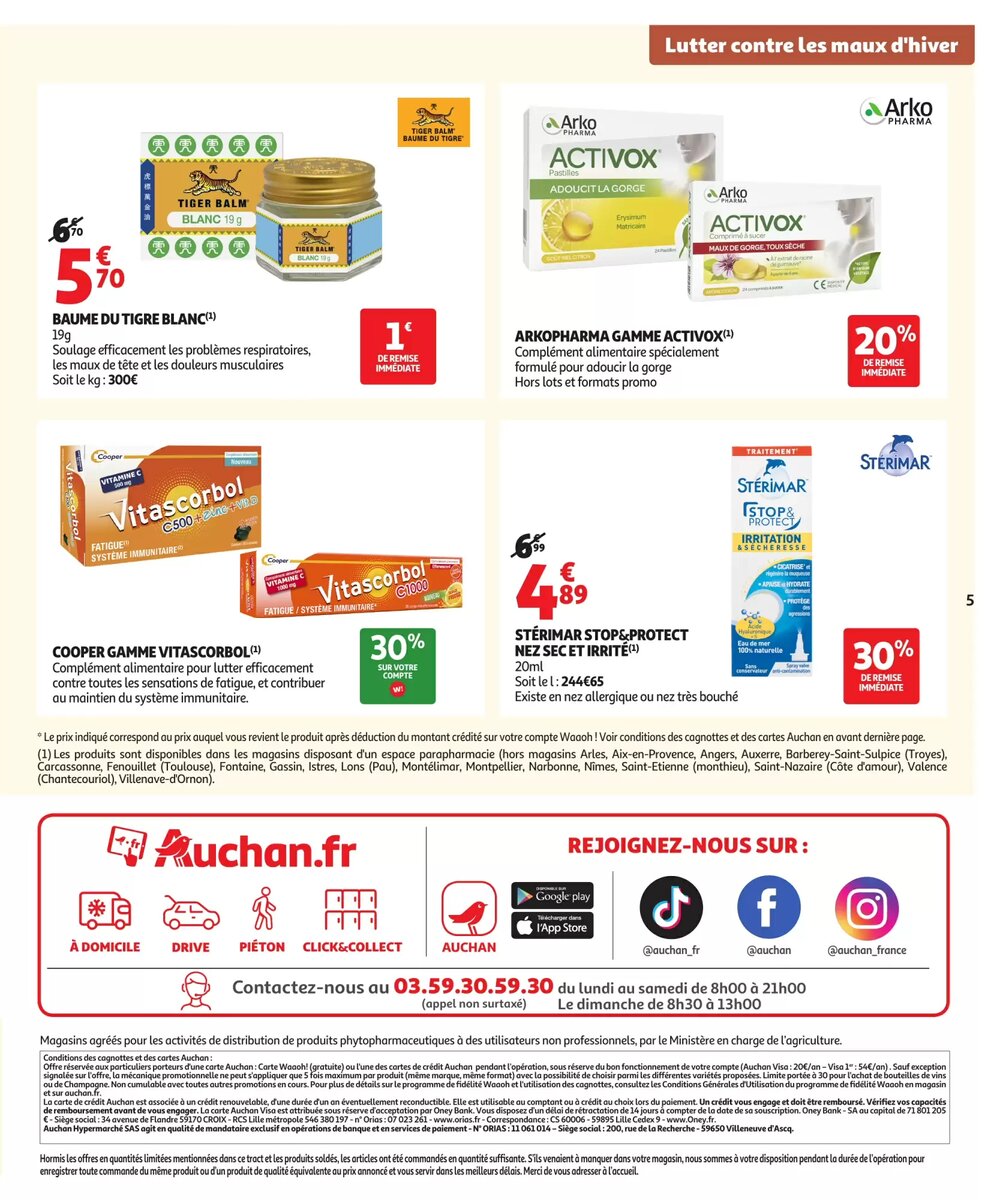 Prospectus promotionnel Auchan valable à partir du 02/12/2025 - Page 5.