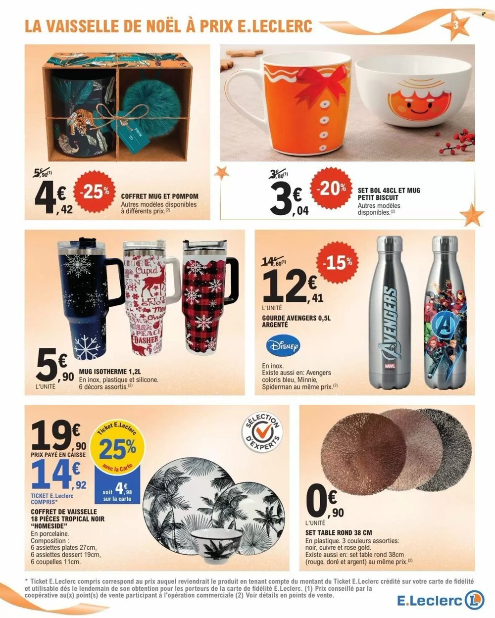 Prospectus promotionnel E.Leclerc valable à partir du 02/12/2025 - Page 3.