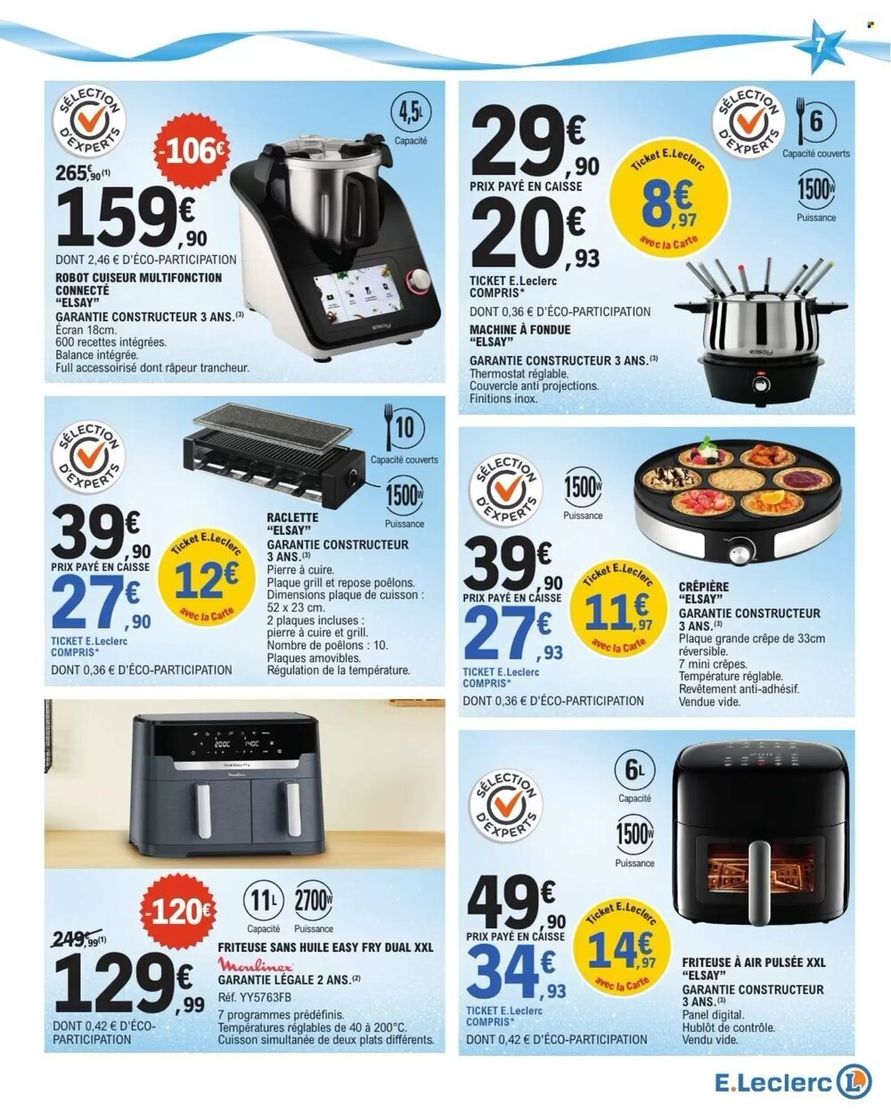 Prospectus promotionnel E.Leclerc valable à partir du 02/12/2025 - Page 7.