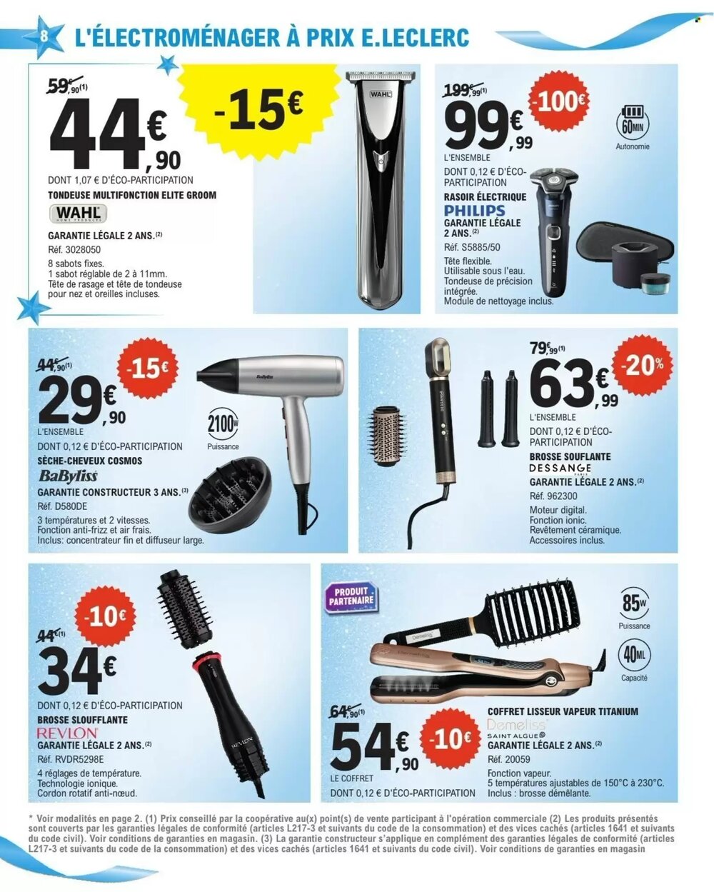 Prospectus promotionnel E.Leclerc valable à partir du 02/12/2025 - Page 8.