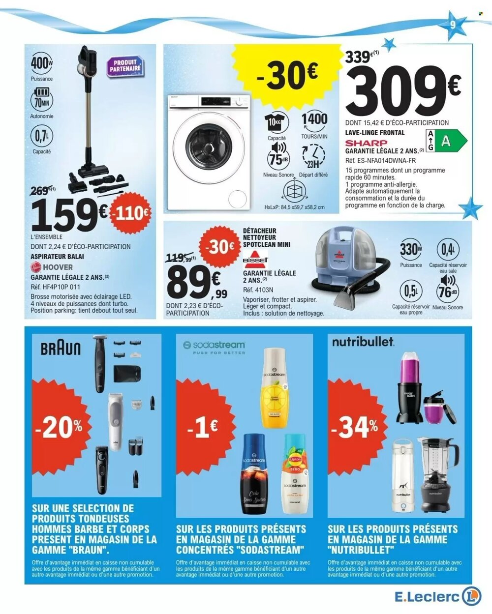Prospectus promotionnel E.Leclerc valable à partir du 02/12/2025 - Page 9.