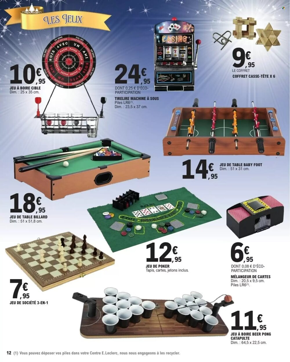 Prospectus promotionnel E.Leclerc valable à partir du 02/12/2025 - Page 12.