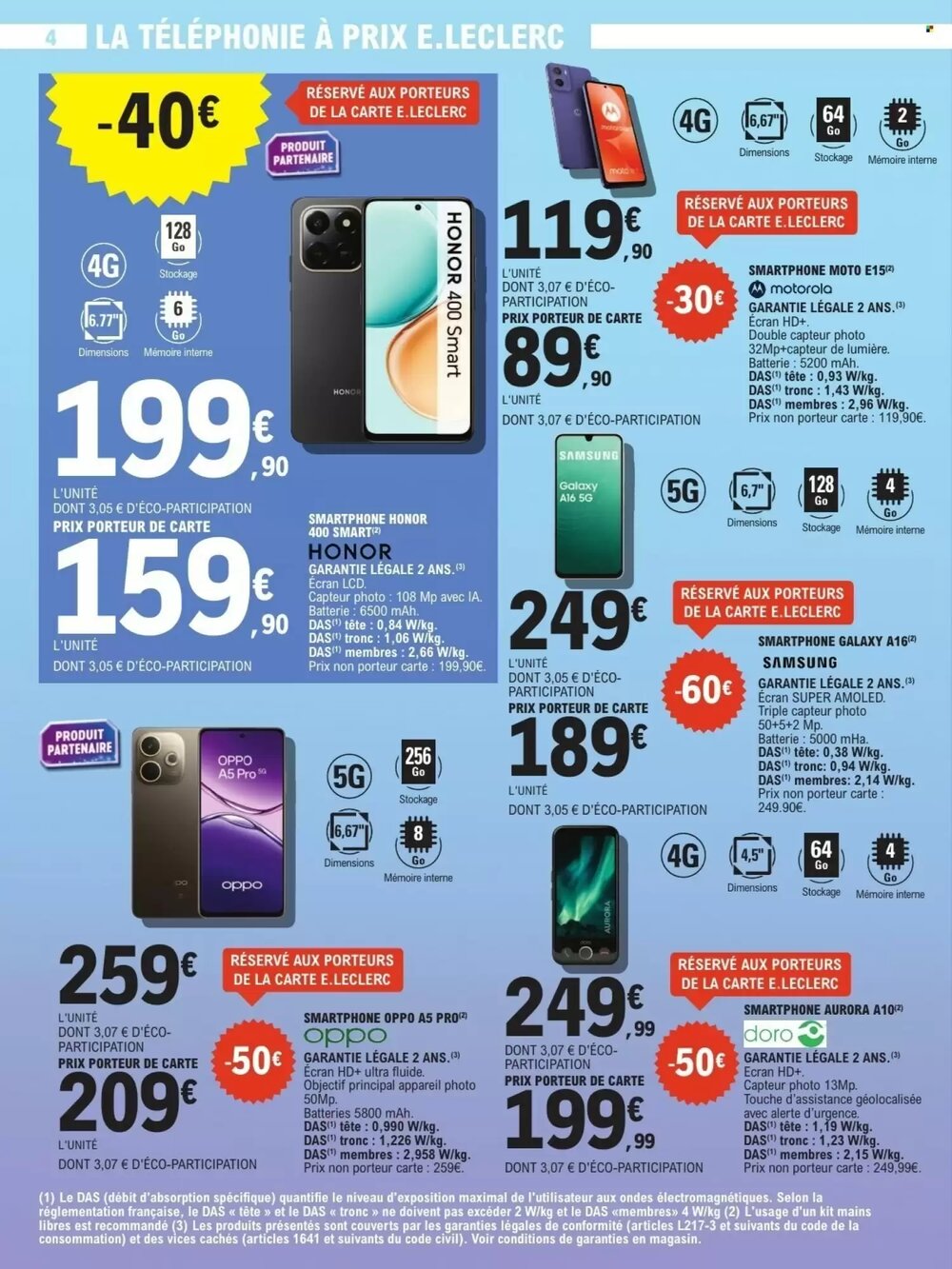 Prospectus promotionnel E.Leclerc valable à partir du 02/12/2025 - Page 4.