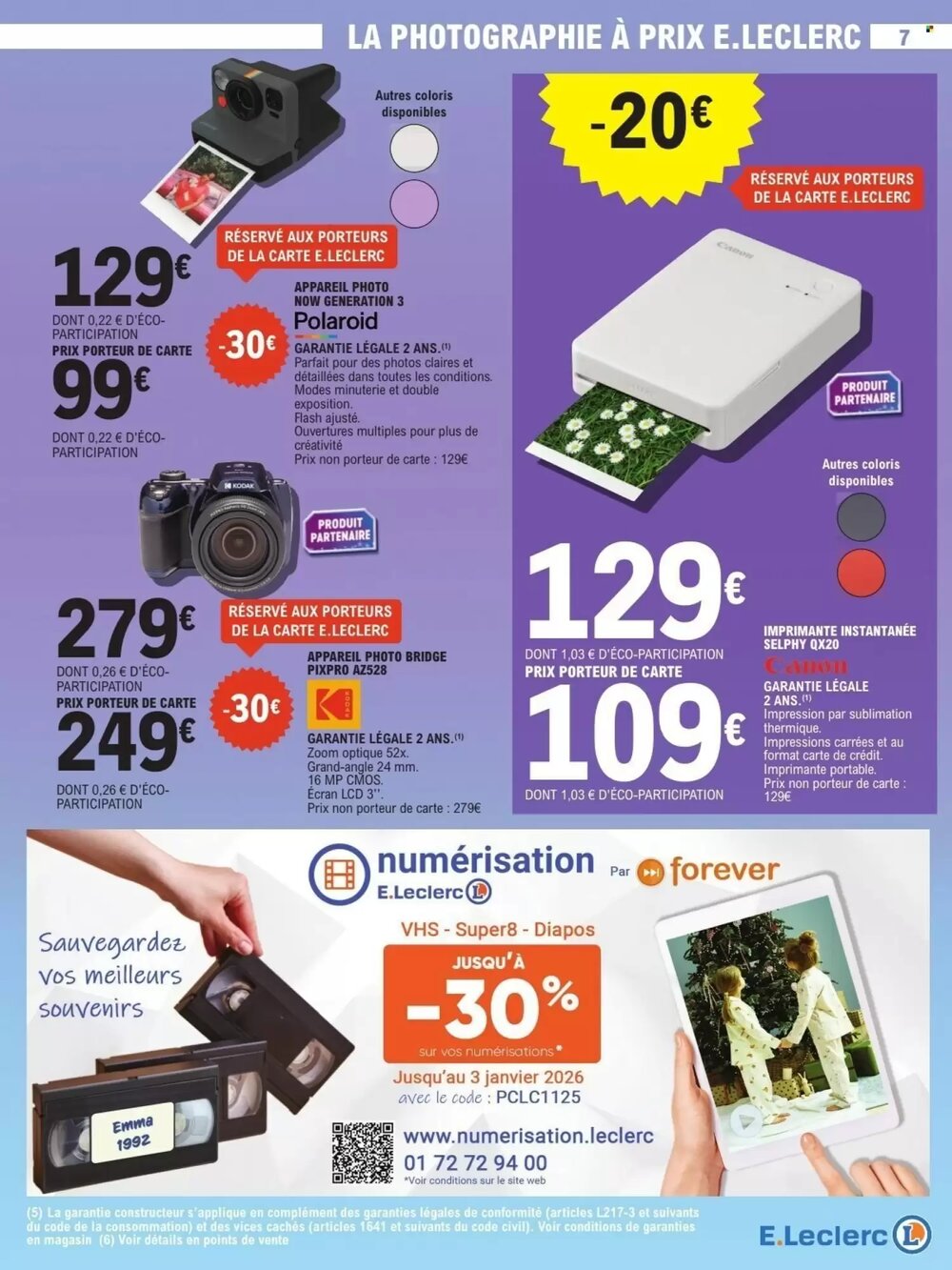 Prospectus promotionnel E.Leclerc valable à partir du 02/12/2025 - Page 7.