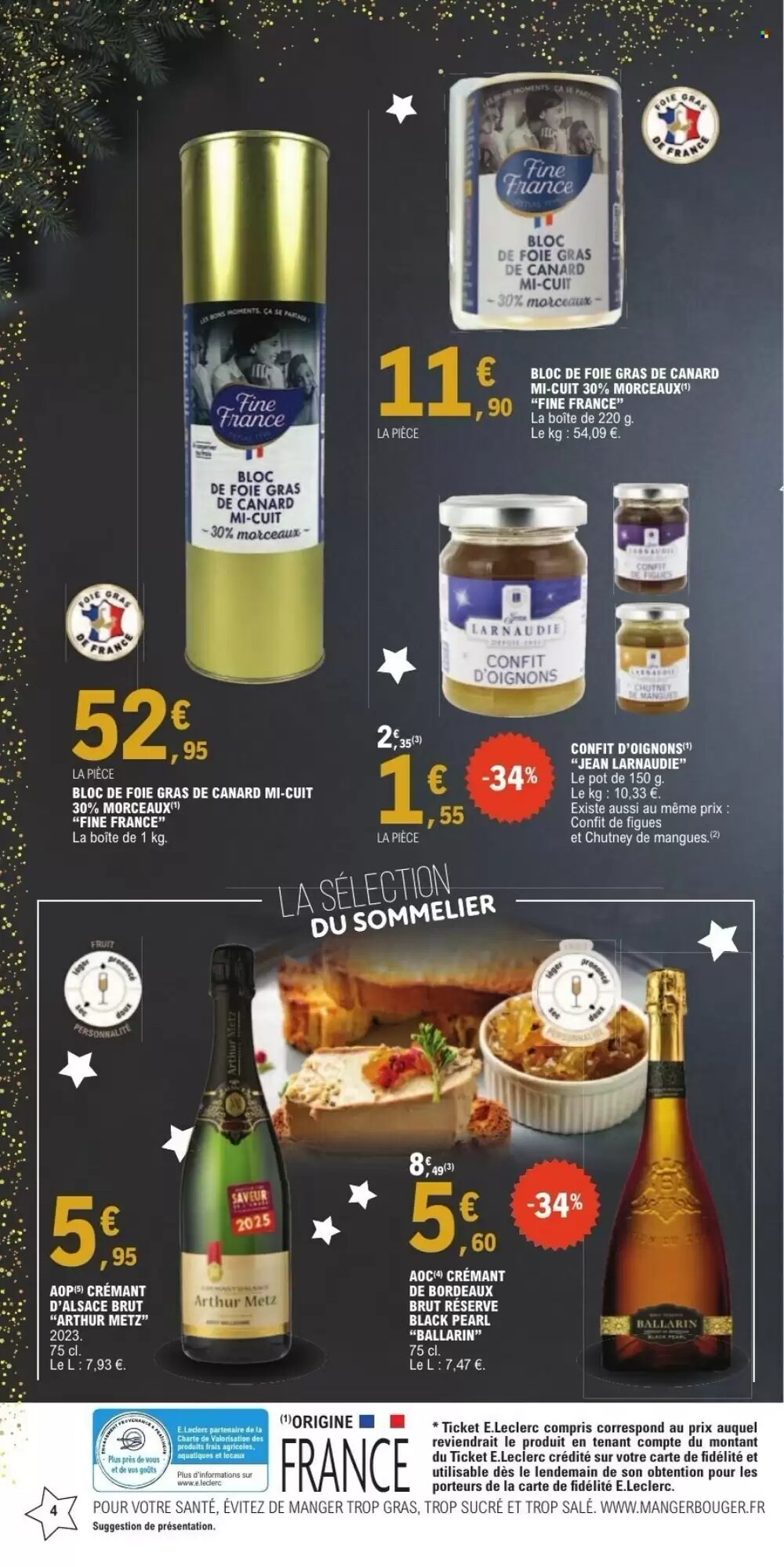 Prospectus promotionnel E.Leclerc valable à partir du 02/12/2025 - Page 4.